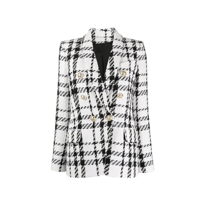 Confidence-boosting clothing for women   Tweed Blazer Jacket