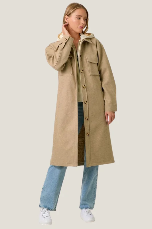 Chic for every occasion and style   One And Done Layered Trench Jacket