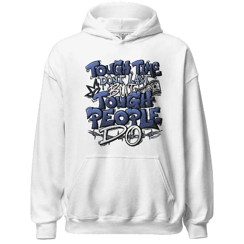 NastyJamz Midnight Navy 5s Hoodie Match Tough People Never Fall