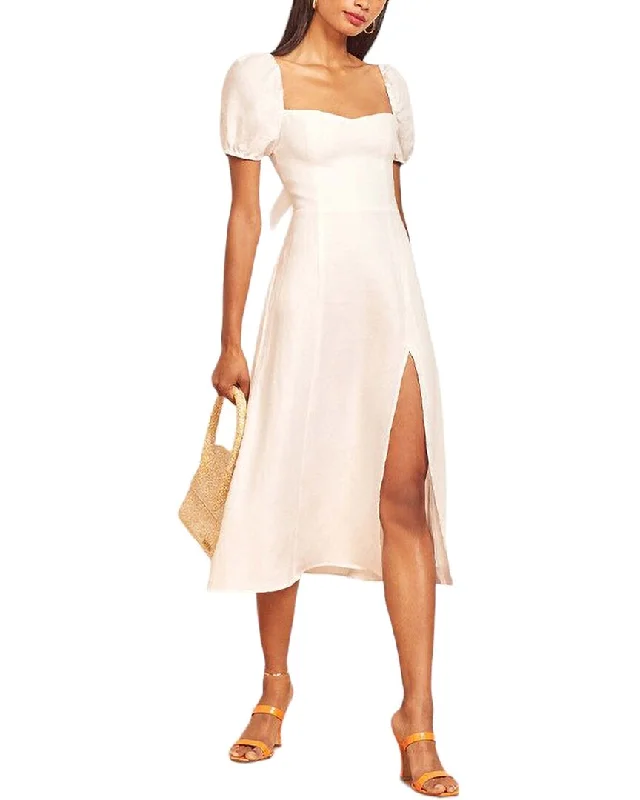 Versatile fashion options for every occasion   Adele Berto Linen Midi Dress