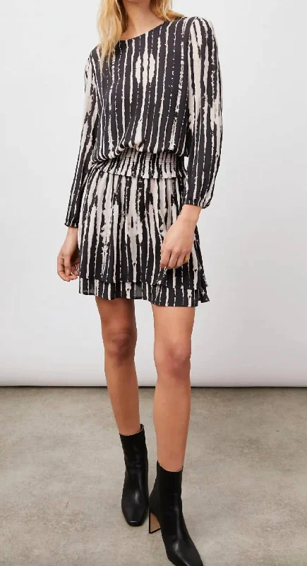 Clothing that’s as bold as you are   Inez Mini Dress In Black Nile