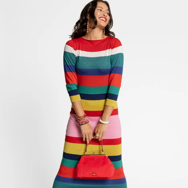 Refresh your wardrobe with high-quality women’s fashion   Monaco Maxi Dress Wool Multi