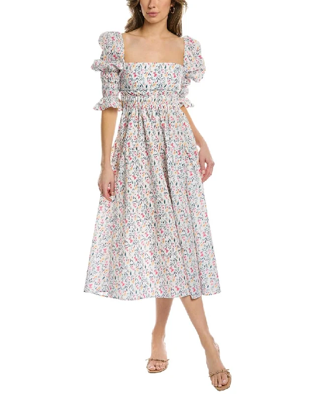 Everyday essentials for a stylish wardrobe   Moonsea Floral Midi Dress