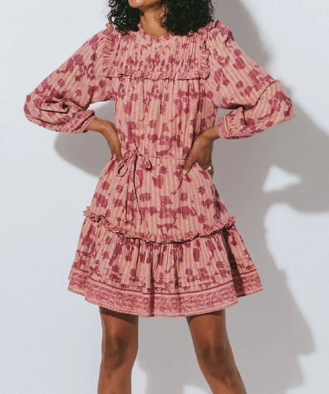 Effortlessly chic fashion for today’s woman   Opal Mini Dress In Batik Print