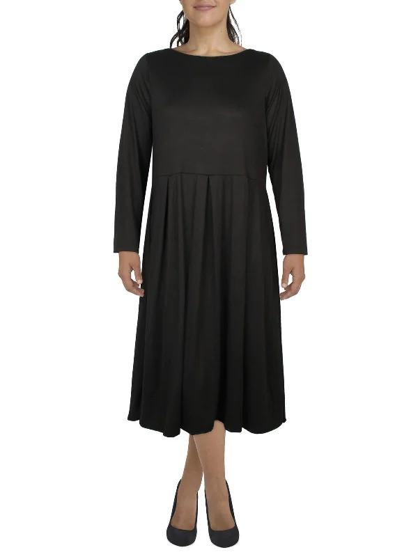 Fashionable women’s clothing that makes you shine Plus Womens Pleated Jersey Midi Dress Fashionable women’s clothing that makes you shine Plus Womens Pleated Jersey Midi Dress