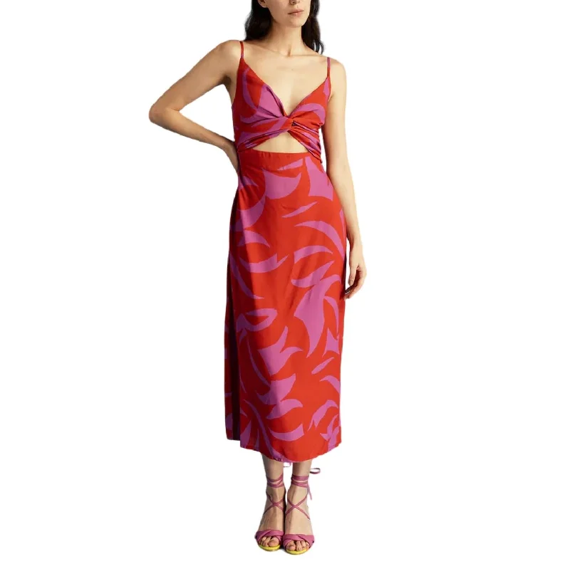 Refresh your wardrobe with trendy women’s apparel   Sabina Midi Dress In Gammimagenta